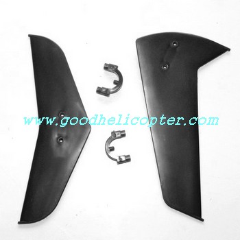 shuangma-9115 helicopter parts tail decoration set (black color) - Click Image to Close